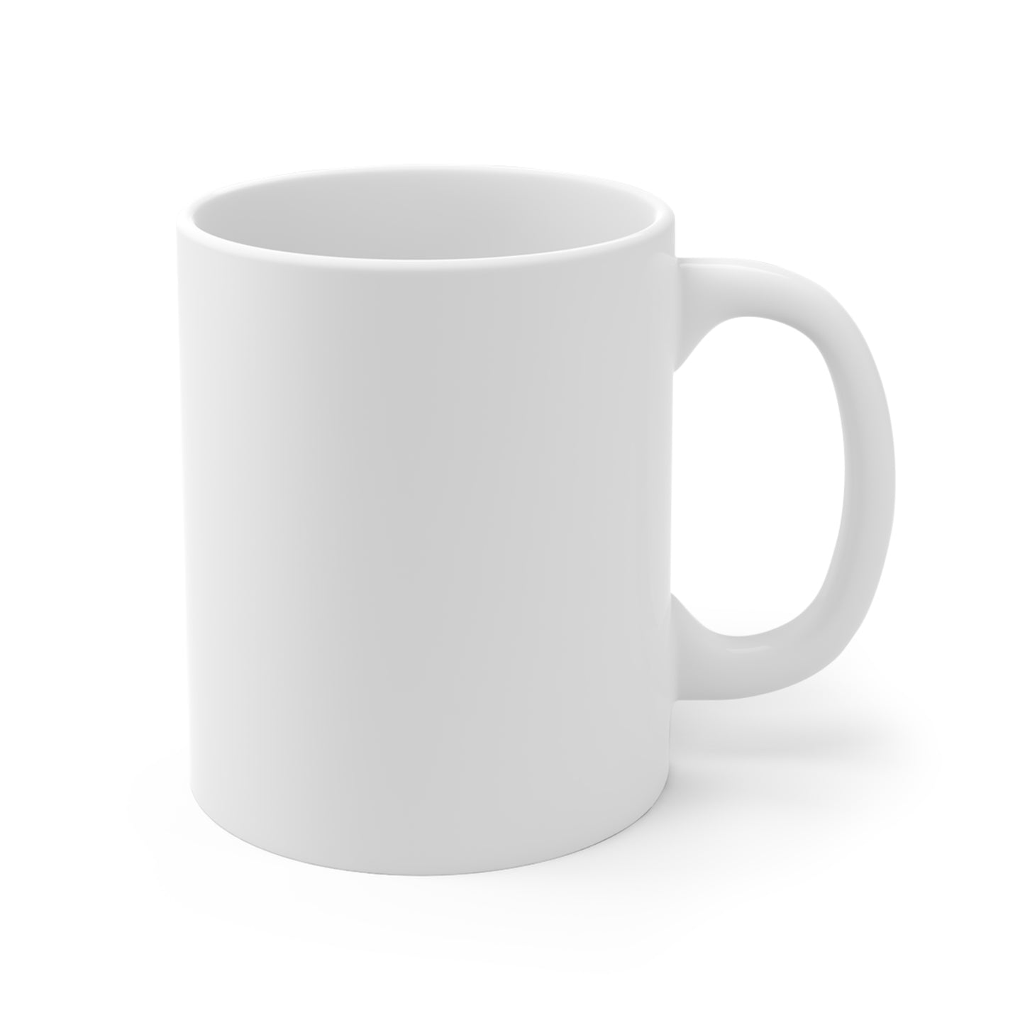 White Mug with ALIMISH Design